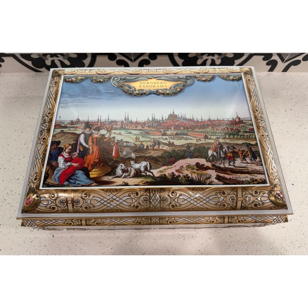 Lebkuchen-Schmidt Nurnberg Germany 2013 Tin with Calendar
